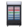 Kylskåp för drycker med positiv kyla - Skjutdörrar - 950 L - Polar
