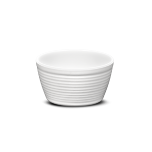 Vågformad Vit Ramekin - 120 ml - Pujadas