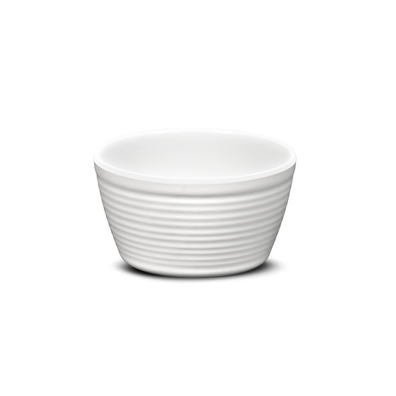 White Wavy Ramekin - 120 ml - Pujadas