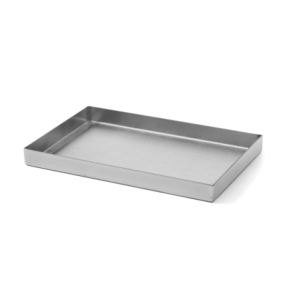 Plaque en Inox avec Anses - 295 x 195 mm - Pujadas