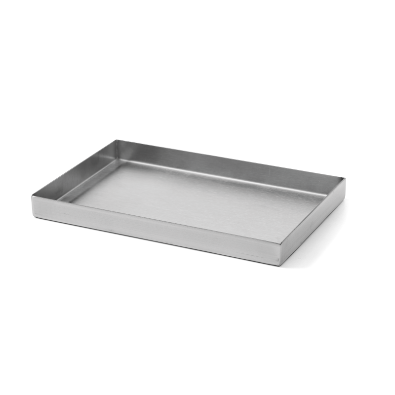 Stainless Steel Plate with Handles - 295 x 195 mm - Pujadas