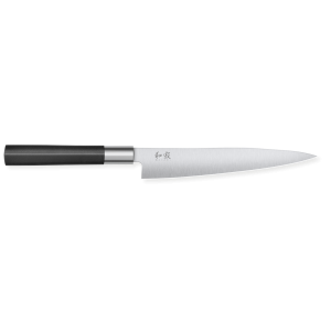 Couteau Filet de Sole Flexible Wasabi Black KAI 18 cm - Lame en acier inox poli et manche ergonomique