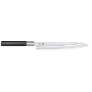 Couteau Yanagiba Wasabi Black 21 cm KAI - Découpe précise pour poissons, sushis et sashimis