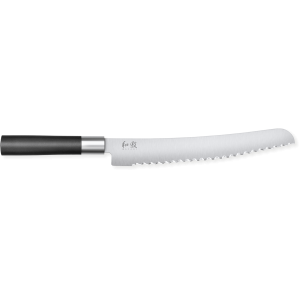 Wasabi Black 23 cm KAI Bread Knife: perfect cutting and optimal comfort