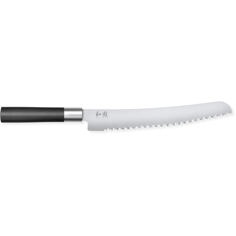 Brödkniv Wasabi Black 23 cm - KAI