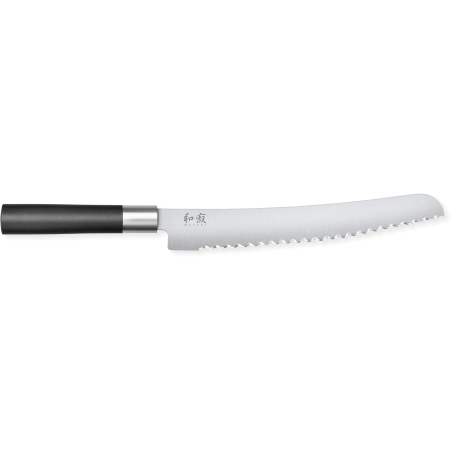 Wasabi Black Bread Knife 23 cm - KAI