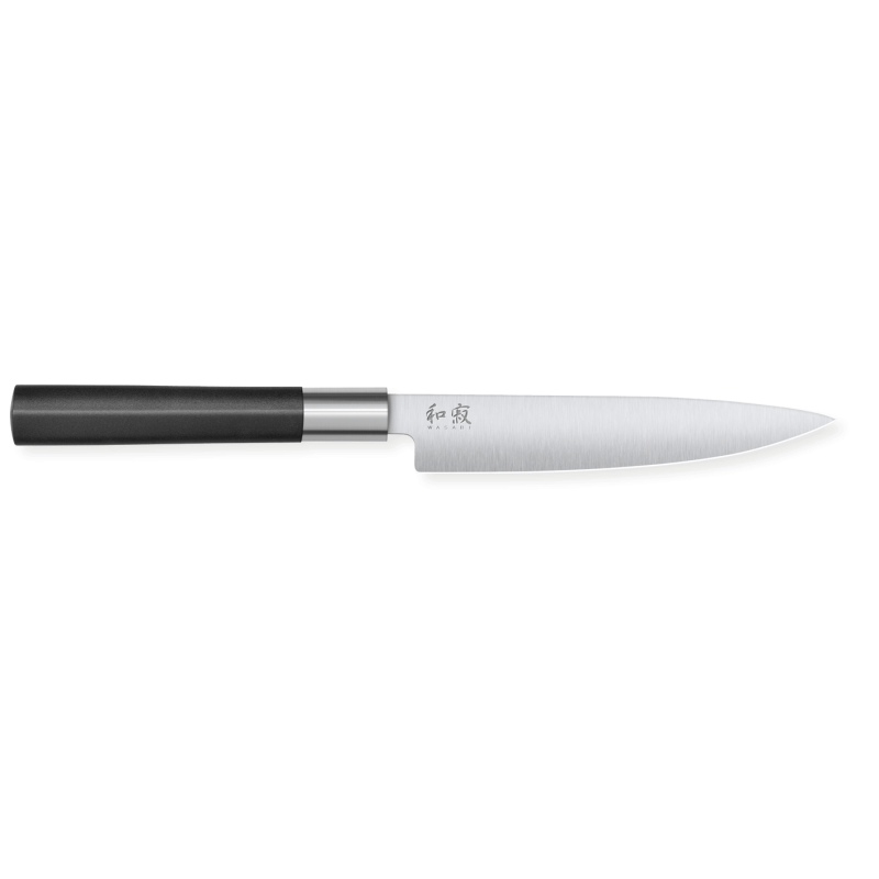 Universalkniv Kai Wasabi Black - L 15 cm: Skärprestanda och användarkomfort