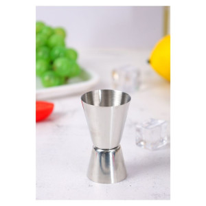 Double Alcohol Pourer - Dynasteel - 2 cl and 4 cl: Precision and versatility for exceptional cocktails