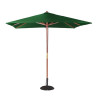 Parasol Square Green - L 2500mm - Bolero