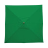 Parasol Square Green - L 2500mm - Bolero