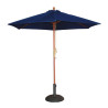 Parasol Rond Bleu Marine - L 2500mm - Bolero