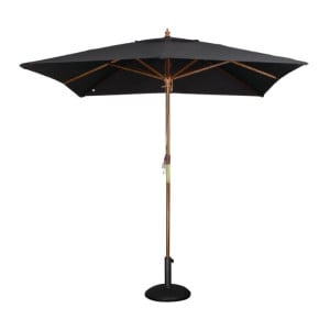 Parasol Carre Noir - L 2500mm - Bolero