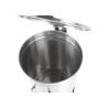 Rostfri Soptunna med Pedal - 50 L - Dynasteel