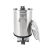 Rostfri Soptunna med Pedal - 50 L - Dynasteel