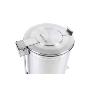 Rostfri Soptunna med Pedal - 50 L - Dynasteel