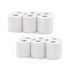 Central Pull Paper Towel Roll - 2 Ply - 94.5m Roll - 2 Packs of 6