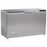 Professional Chest Freezer Stainless Steel Look - 500 L - Refurbished