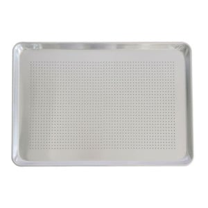 Perforated Aluminum Cooking Plate - 660 x 457 mm - Dynasteel