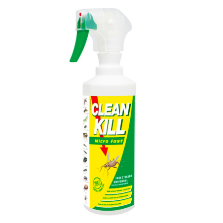 Spray Insektdödande medel för flygande och krypande insekter Clean Kill - 500 ml | Effektiv mot alla skadedjur