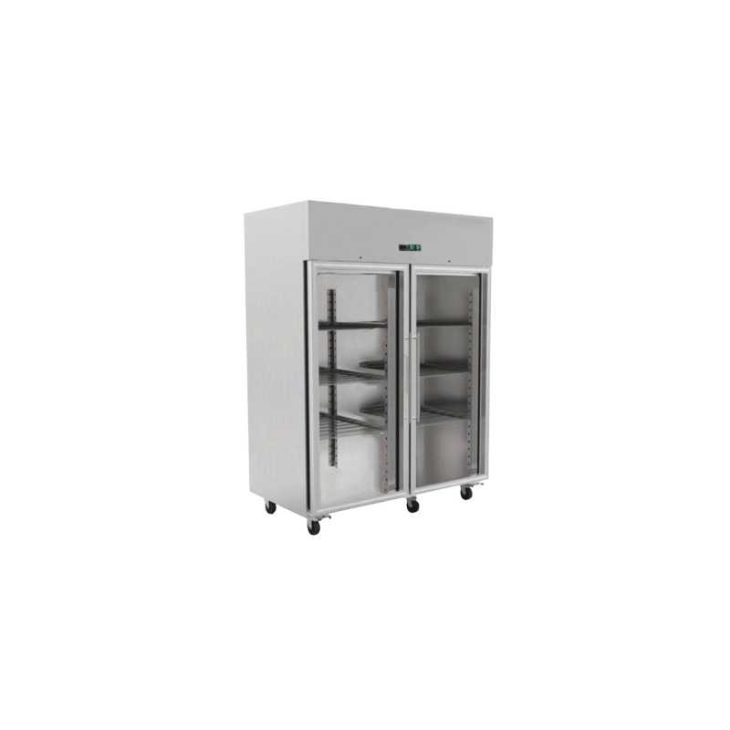 Positive Refrigerated Cabinet 2 Glass Doors GN2/1 - 1400 L