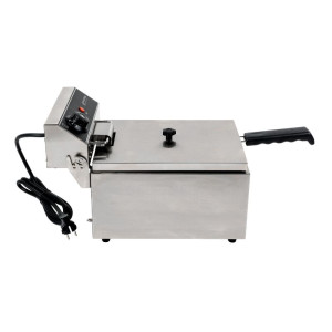 Professionell fritös 10 L 3000 W Rostfritt stål — Termostat