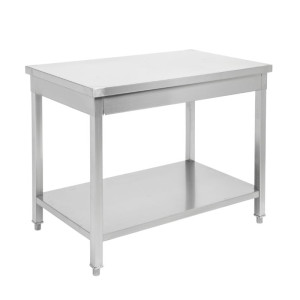 Inoxbord 800x600 mm med Nedre Hylla — Pro