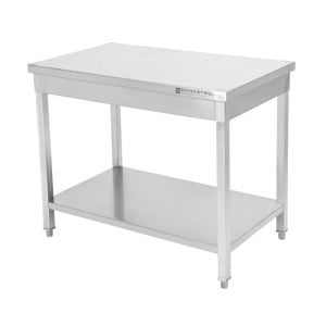 Bord Inox 1200x700 mm med Nedre Hylla — Pro CHR