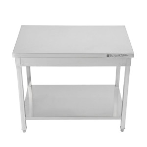Stainless Steel Table 1200x700 mm with Lower Shelf — Pro CHR
