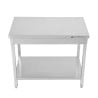 Bord Inox 1200x700 mm med Nedre Hylla — Pro CHR