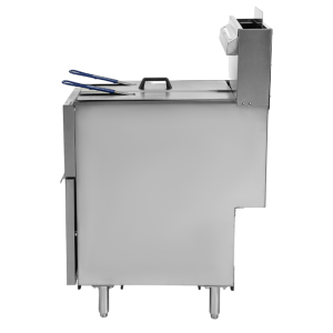 Gas Fryer 23 L - Switchable | Dynasteel - Single tank, burners, propane gas, natural gas | Catering, Free delivery