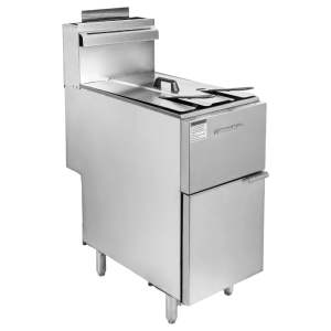 Gasfritös 23 L - Omkopplingsbar | Dynasteel - Enkel tank, brännare, propangas, stadsgas | Restaurang, Fri leverans