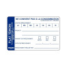 Etikett för komposterbar tallrik - LabelFresh - Spårbarhet och miljöansvar
