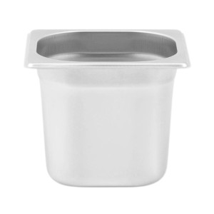 Bac Gastro GN 1/6 Inox - Syvyys 150 mm - 2,4 L - Dynasteel