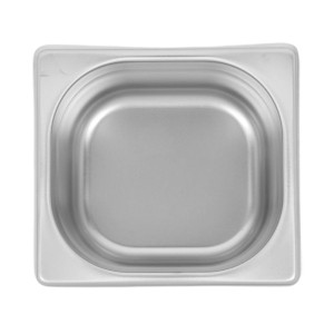 Bac Gastro GN 1/6 Inox - Syvyys 100 mm - 1,6 L - Dynasteel