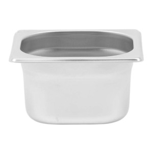 Bac Gastro GN 1/6 Inox - Syvyys 100 mm - 1,6 L - Dynasteel