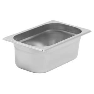 Bac Gastro GN 1/4 Inox - Syvyys 100 mm - 2,8 L - Dynasteel