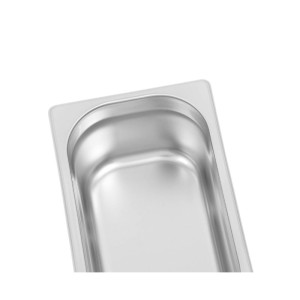 Bac Gastro GN 1/4 Inox - Syvyys 100 mm - 2,8 L - Dynasteel