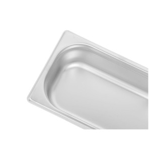 Bac Gastro GN 1/4 Rostfritt stål — Djup 65 mm — 1,8 L