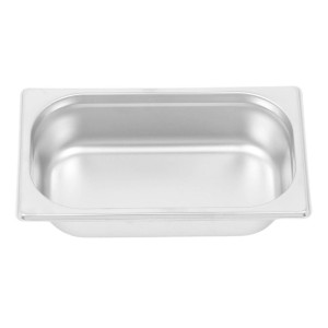 Bac Gastro GN 1/4 Rostfritt stål — Djup 65 mm — 1,8 L