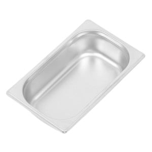 Bac Gastro GN 1/4 Inox - Syvyys 65 mm - 1,8 L - Dynasteel