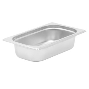 Bac Gastro GN 1/4 Rostfritt stål — Djup 65 mm — 1,8 L