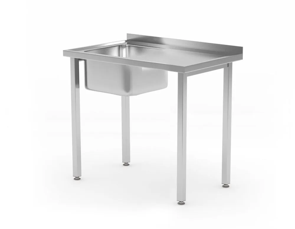 Allaspöytä 1 Altaalla Vasemmalla Kitchen Line - P 600 x L 800 mm