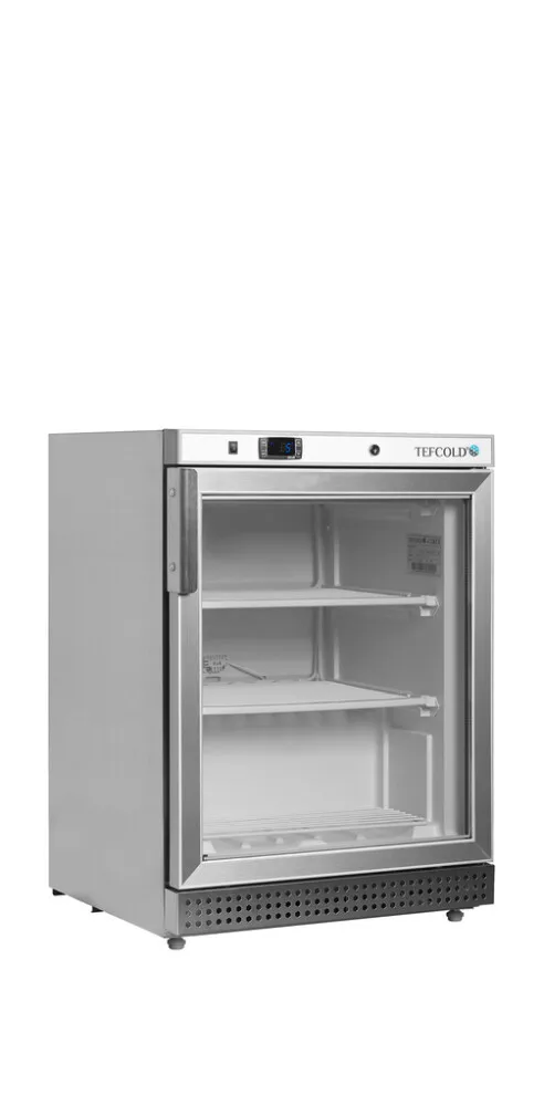 Negatiivinen ruostumattomasta teräksestä valmistettu jääkaappi - 120 L