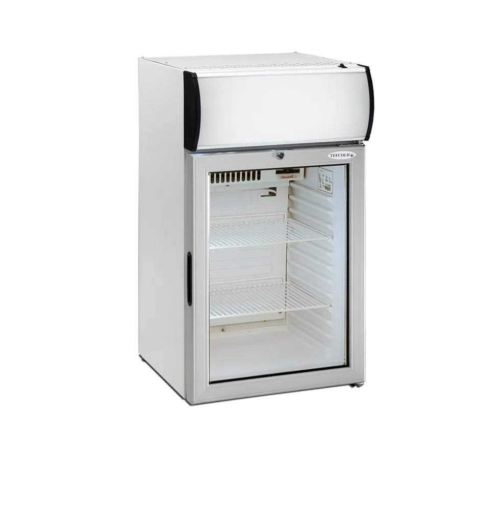 Mini Jääkaappi Katoksella - Lasinen Ovi - 55 L
