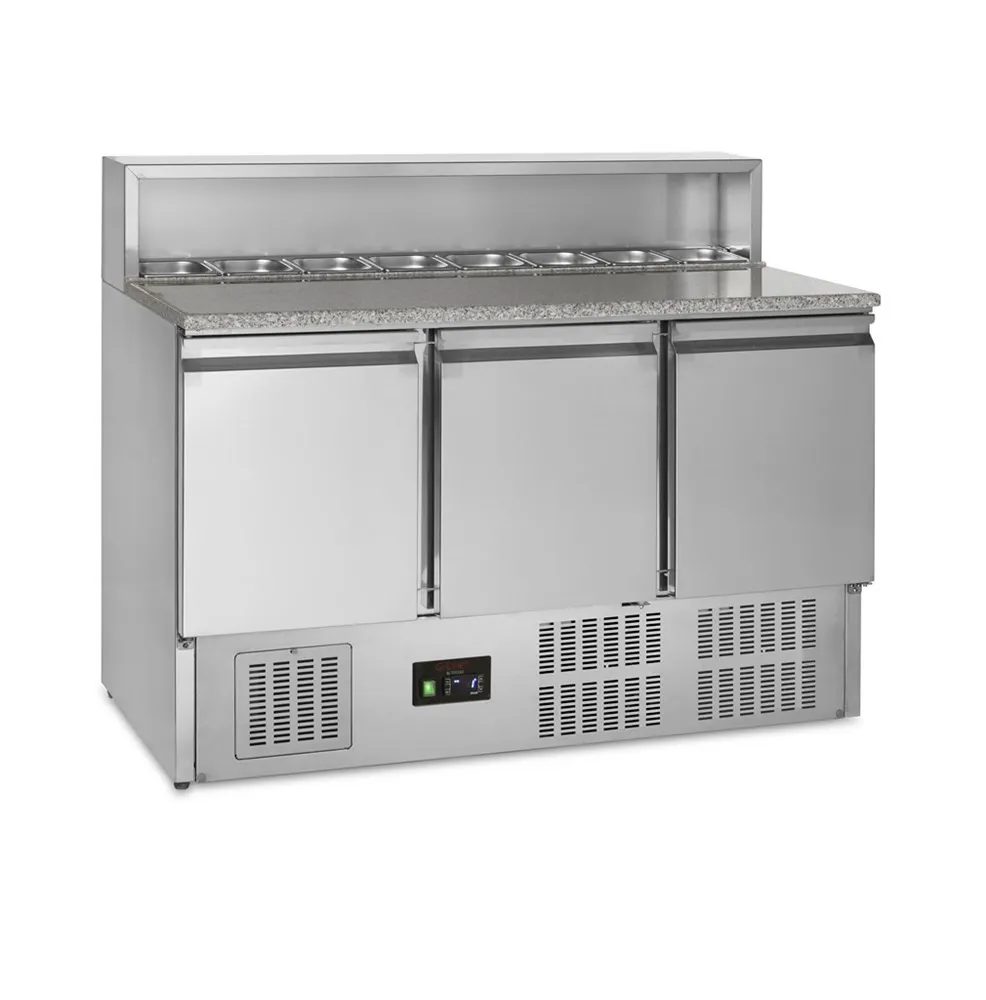 Pizza-tiski GN 1/1 - 3 ovea - 368 L
