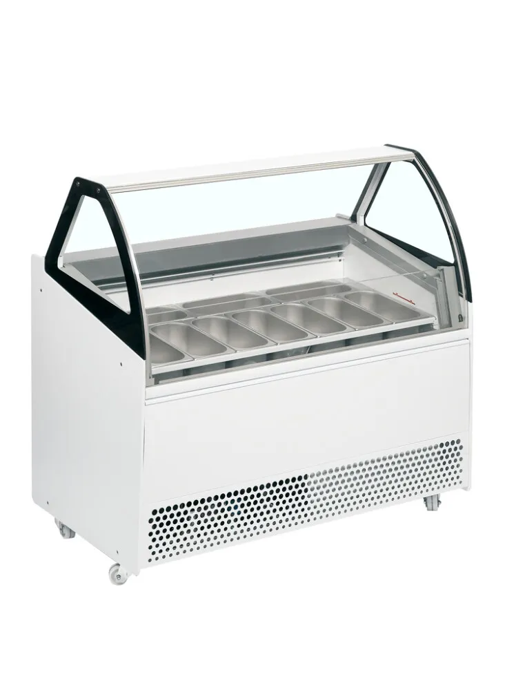 Jäähdytetty jäätelövitriini - 10 x 5 L