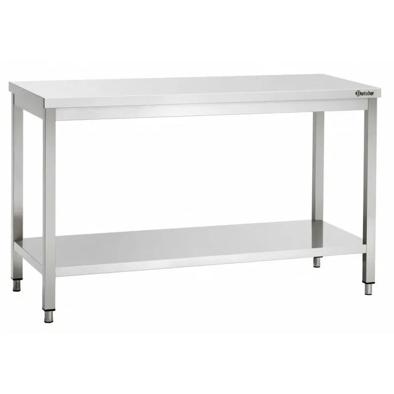 Inox-pöytä - L 1200 x S 600 mm