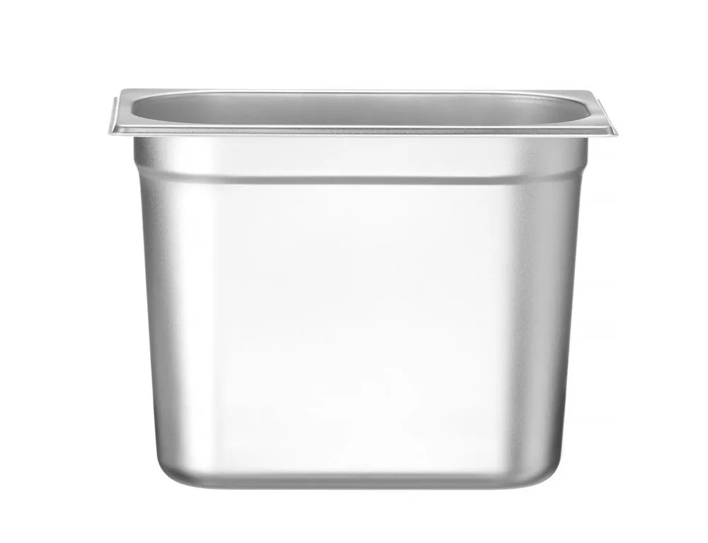 Gastronorm-vuoka Budget Line GN 1/4 Ruostumaton Teräs - Syvyys 200 mm - 5,5 L