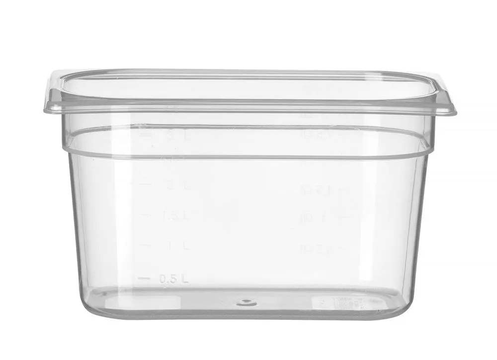 Gastronorm-vuoka GN 1/4 Polypropeeni - Syvyys 150 mm - 4 L