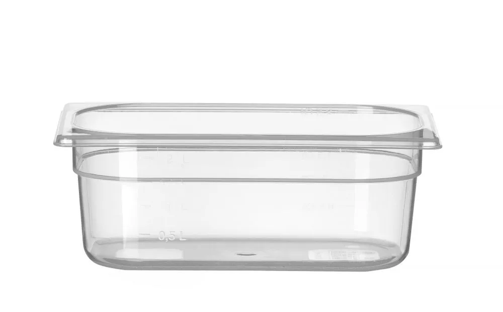Gastronorm-vuoka GN 1/4 Polypropeeni - Syvyys 100 mm - 2,8 L